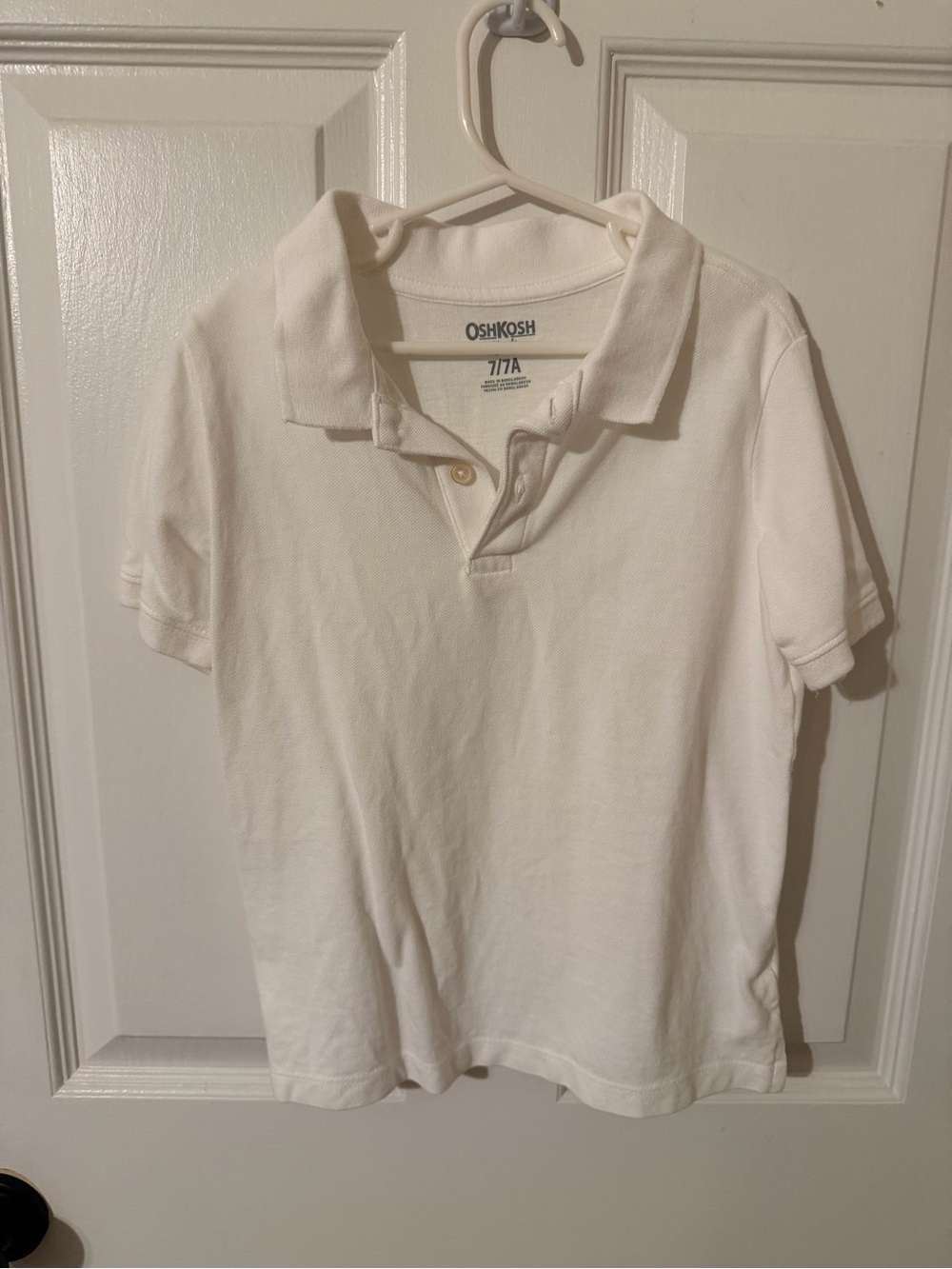 OshKosh B'gosh White Polo Shirt for Kids
